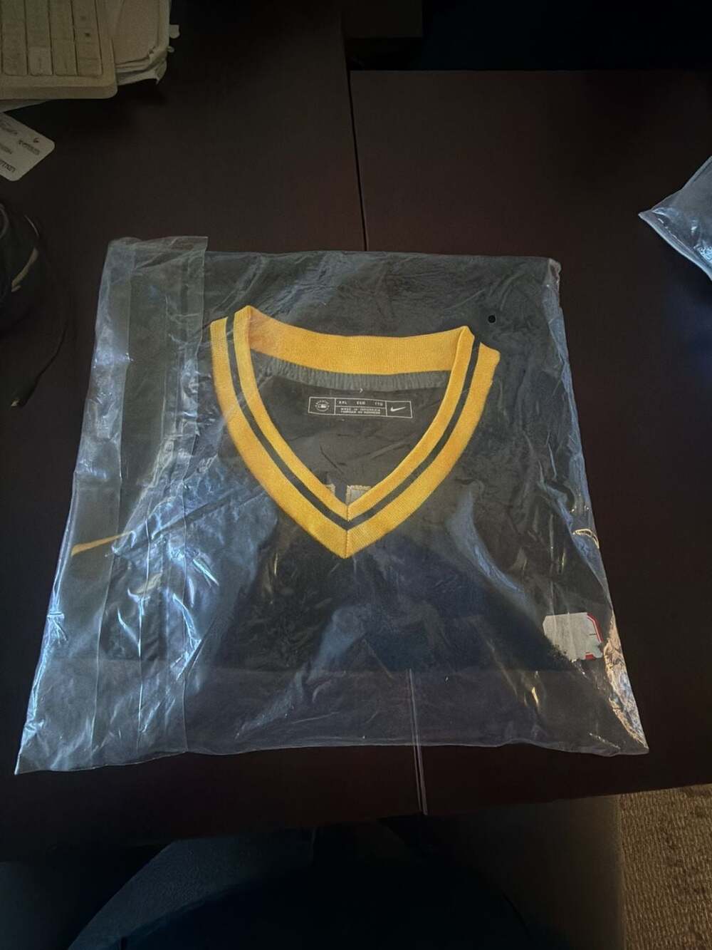 Nike MLB Pittsburgh Pirates Jersey Size XXL Yellow Black